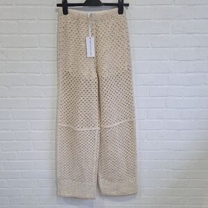 Torn by Ronny Kobo Boho Crochet Pants